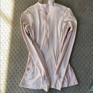lululemon pink halfzip